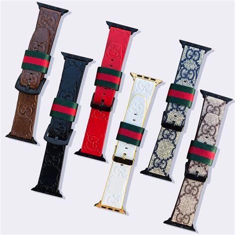 gucci style apple watch strap|gucci replacement strap.